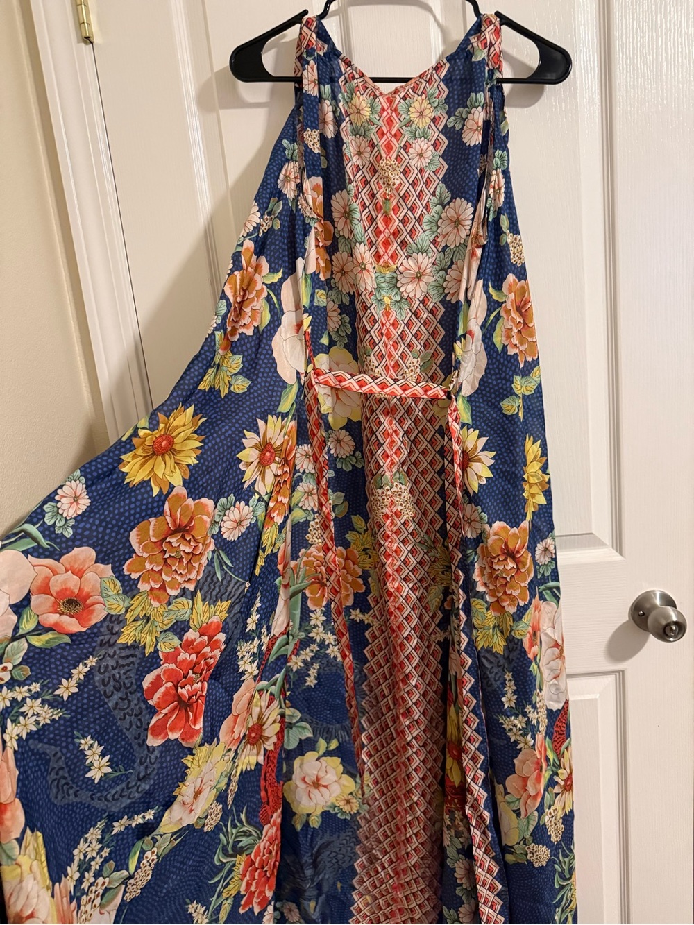Johnny Was NWT Floral Maxi Dress / Kimono Cover-Up - Picture 8 of 8